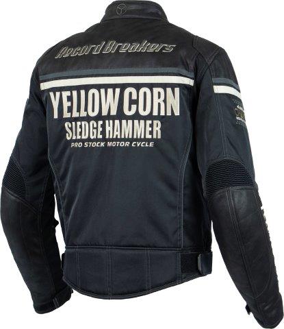 取寄 ウィンタージャケット ブラック/アイボリー LLサイズ BB-5304 イエローコーン