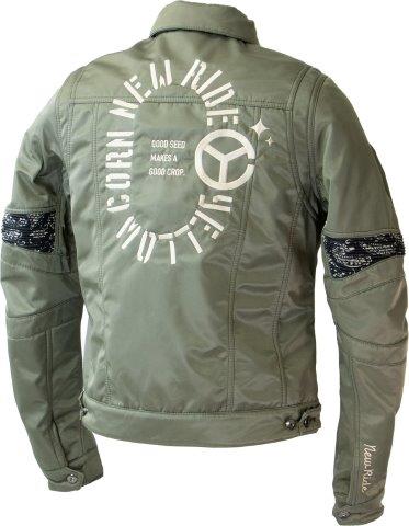 レディースウィンタージャケット カーキ WLサイズ NJ-4301L イエローコーン ニューライド