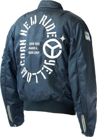 取寄 ウィンタージャケット ミッドナイトブラック Mサイズ NJ-4303 イエローコーン ニューライド