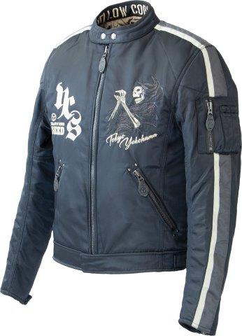 取寄 ウィンタージャケット ミッドナイトブラック/アイボリー Mサイズ SJ-4303 イエローコーン シード