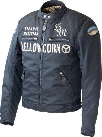 取寄 ウィンタージャケット ミッドナイトブラック/アイボリー Mサイズ SJ-4306 イエローコーン シード