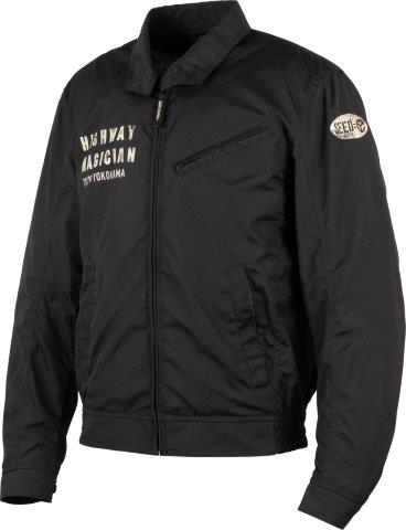 オールシーズンジャケット ブラック LLサイズ SJ-5100 イエローコーン シード