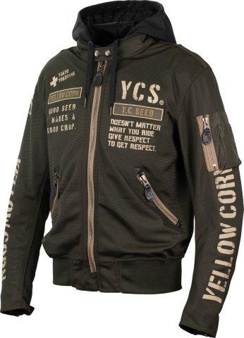 メッシュジャケット カーキ 3Lサイズ SJ-5106 イエローコーン シード