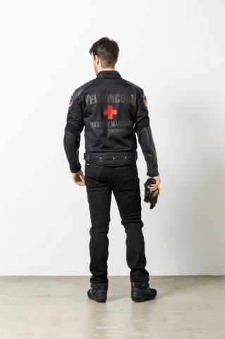 チタニウムメッシュジャケット シルバー Lサイズ YB-5109 イエローコーン