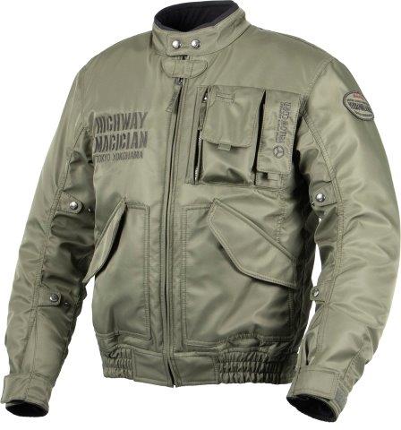 ウィンタージャケット カーキ Lサイズ YB-5300 イエローコーン