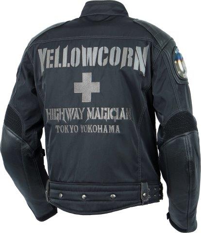 チタニウムウィンタージャケット ブラック/ガンメタ 3Lサイズ YB-5309 イエローコーン