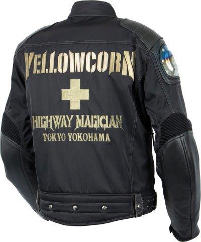 チタニウムウィンタージャケット ブラック/ゴールド LLサイズ YB-5309 イエローコーン