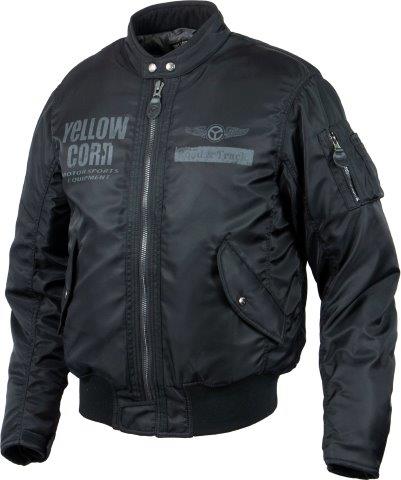 ウィンタージャケット ガンメタ Mサイズ YB-5321 イエローコーン