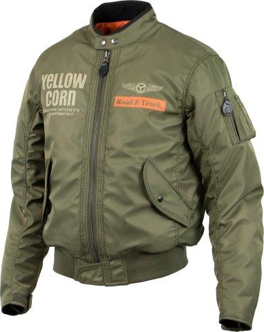 ウィンタージャケット カーキ Mサイズ YB-5321 イエローコーン