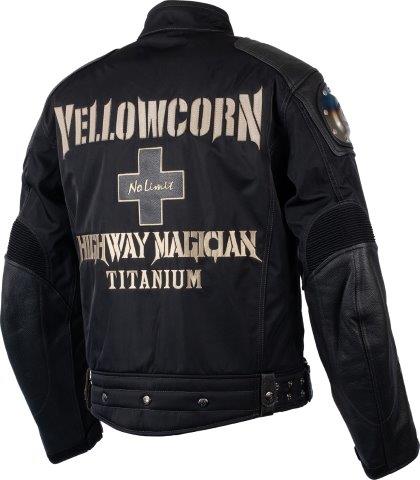 チタニウムウィンタージャケット ブラック/アイボリー 3Lサイズ YB-6309 イエローコーン