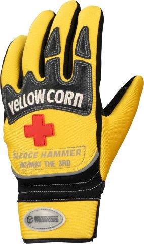 ネオプレンレイングローブ イエロー Mサイズ YG-085R イエローコーン