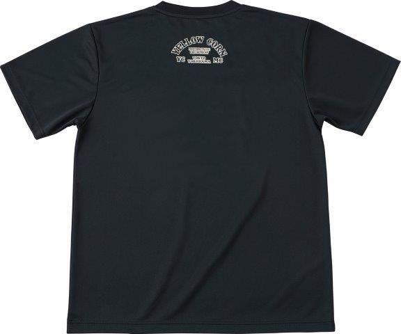 クールドライTシャツ ブラック/アイボリー 3Lサイズ YT-025 イエローコーン