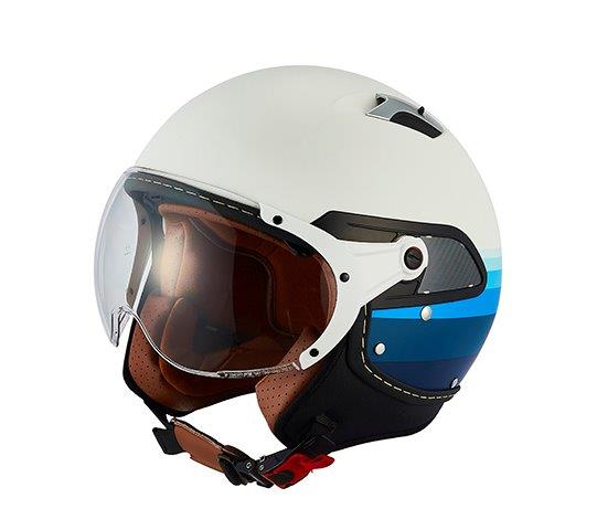 JillRide2 InnerShield Jet(ジルライド2 インナーシールドジェット)マットホワイト/ブルー XSサイズ JR0016/XS ジーロット