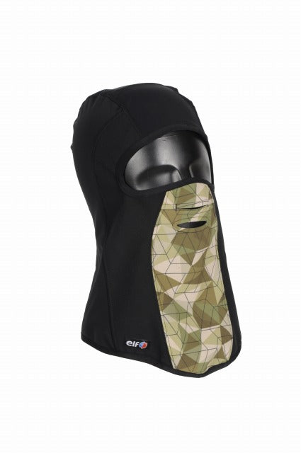 取寄 エルフ ストレッチフェイスマスク グリーントリ EF-02