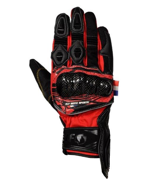 エルフ エヴォルツィオーネメッシュグローブ レディース レッド WM サイズ EG-S512