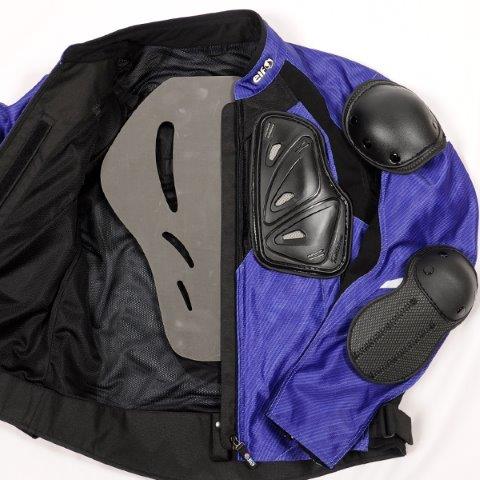 取寄 スフィーダジャケット ブラック&ホワイト 3Lサイズ EJ-S113