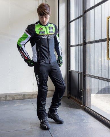 取寄 スポルトメッシュパンツ ブラック Lサイズ EP-S307 エルフ