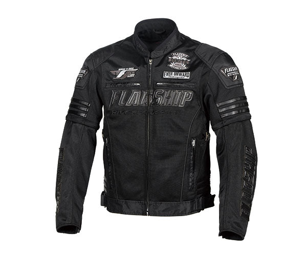 取寄 フラッグシップ イクシードメッシュジャケット ブラック 4Lサイズ FJ-S203SP