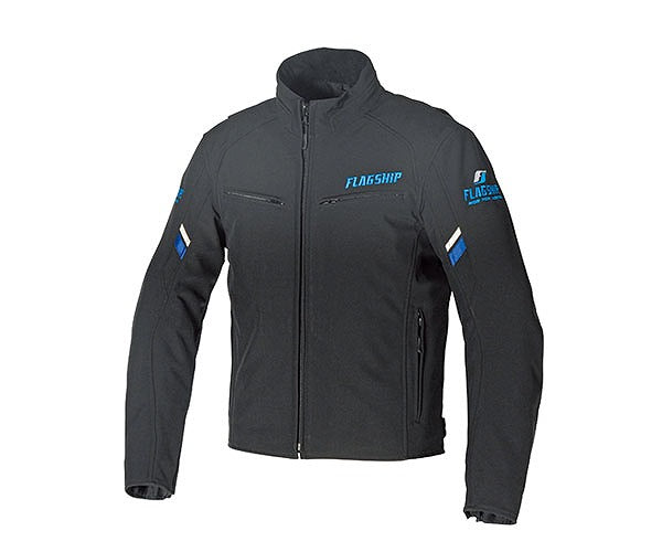 メンズ FJ-W195 ブルー LLサイズ ファストストレッチジャケット フラッグシップ 中綿入り防寒インナー 肩・肘・背中/プロテクター標準装備