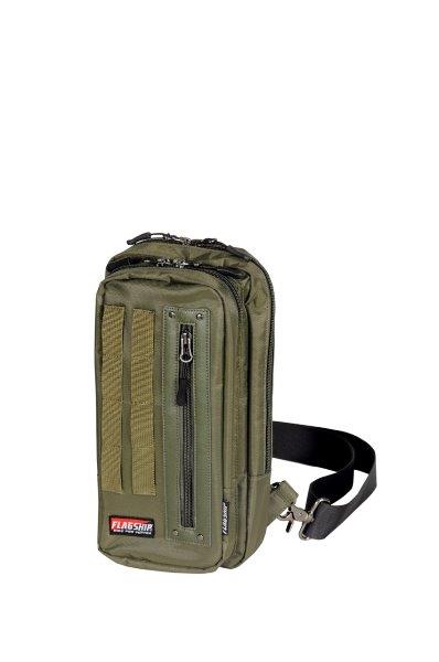 取寄 フラッグシップ フィットワンショルダーバッグ カーキ FB-853