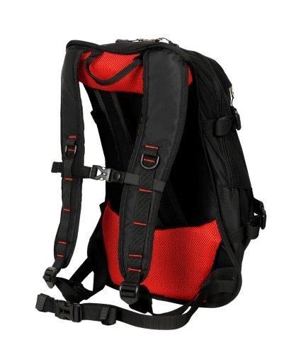 フラッグシップ アクティブバックパック ブラック&レッド FB-855