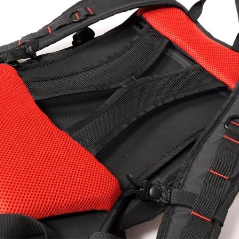 フラッグシップ アクティブバックパック ブラック&レッド FB-855