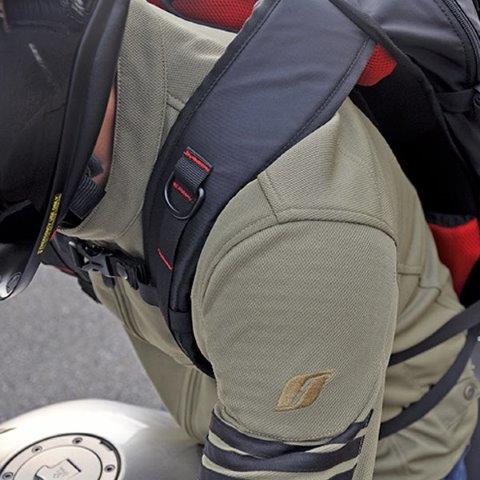 フラッグシップ アクティブバックパック ブラック&レッド FB-855