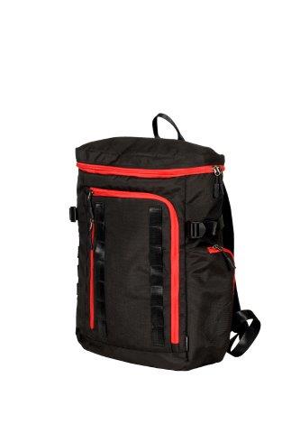 取寄 フラッグシップ インナーボウスイバックパック ブラック&レッド FB-856
