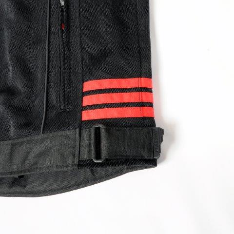 イクシードメッシュジャケット ブラック&レッド Mサイズ FJ-S214