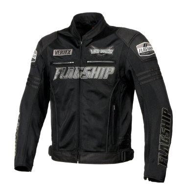 イクシードメッシュジャケット ブラック&ブラック LWサイズ FJ-S214