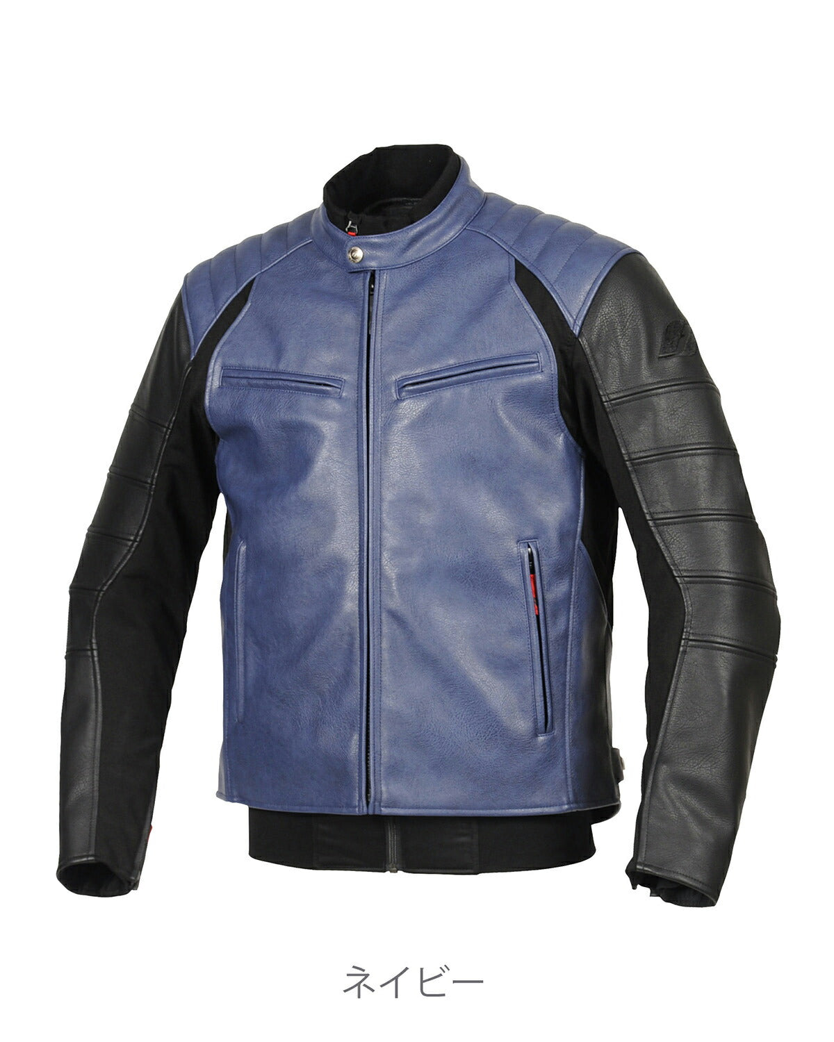 取寄 フラッグシップ ネオルジックライダース ネイビー Mサイズ FJ-W205