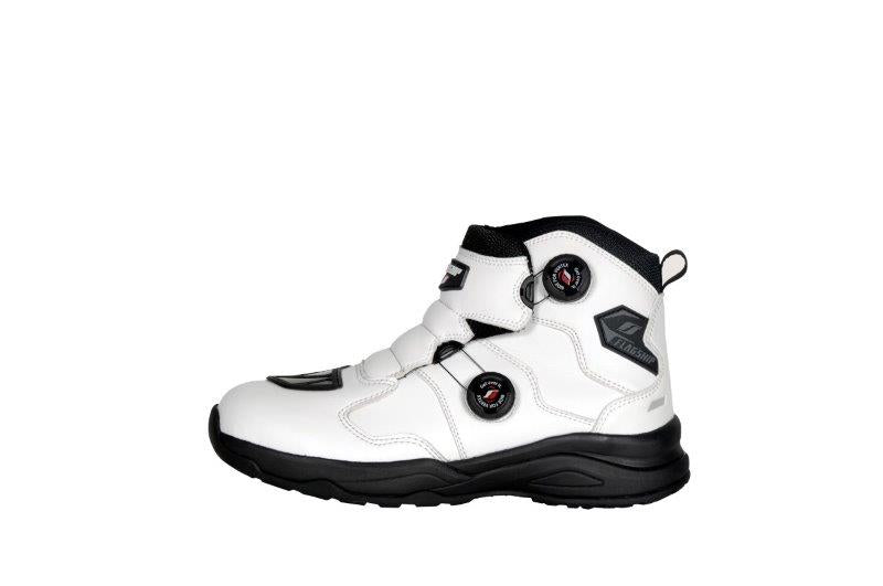 取寄 フラッグシップ ヴォクサームライディングブーツ ホワイト 25.5cm FSB-801