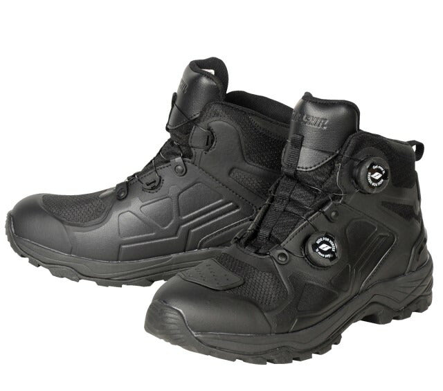 取寄 フラッグシップ フィールドライドシューズ ブラック 24cm FSB-803