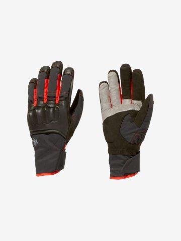 取寄 ナノフロント コントロール グローブ ブラック×スカーレッド(BC) サイズ5 GB63384 ゴールドウイン