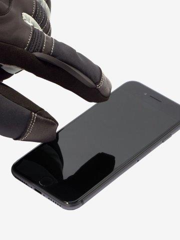 取寄 ナノフロント コントロール グローブ ブラック×スカーレッド(BC) サイズ4 GB63384 ゴールドウイン