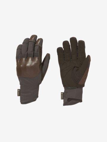 取寄 サーマル ナックル プロテクト グローブ ブラック×ブラウン(BN) サイズ4 GB63386 ゴールドウイン