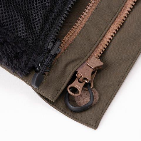 取寄 ゴールドウイン ジップイン光電子フリース ブラック(K) OLサイズ GSM24250