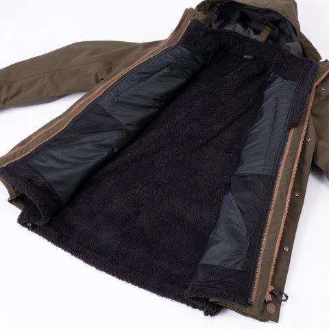 取寄 ゴールドウイン ジップイン光電子フリース ブラック(K) BLサイズ GSM24250