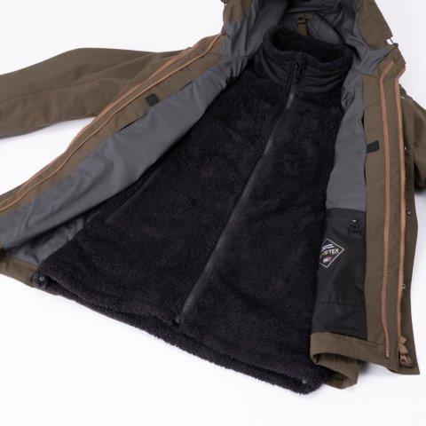 取寄 ゴールドウイン ジップイン光電子フリース ブラック(K) Sサイズ GSM24250