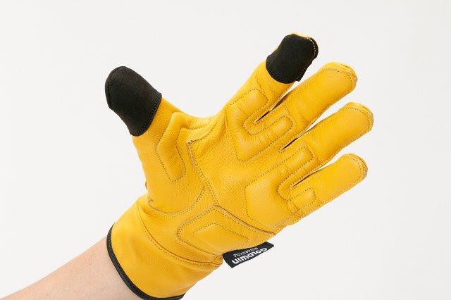 ゴールドウイン アンチバイブレーションレザーグローブ キャメル(CA) Lサイズ GSM26003E