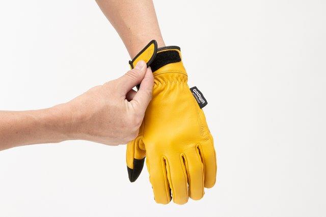 ゴールドウイン アンチバイブレーションレザーグローブ キャメル(CA) WMサイズ GSM26003E