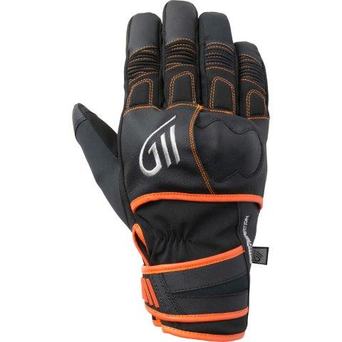 取寄 ゴールドウイン ショートコントロールグローブ ブラック×オレンジ(KO) Mサイズ GSM26253