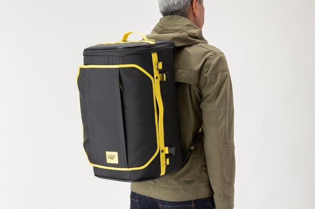 ゴールドウイン X-OVERリアバック35 ブラック(K) GSM27008E