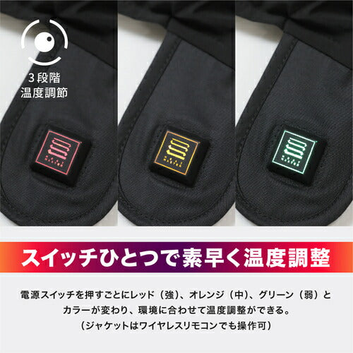 12Vヒートインナージャケットスポーツ 3.5AMP 2XLサイズ 5100045 ヒートマスター