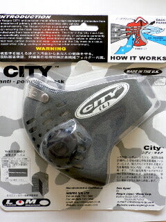 シティマスク グレー Lサイズ RESPRO/レスプロ フィルター交換可