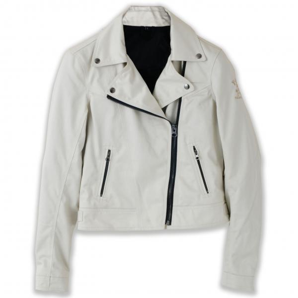 レディース YB-4121L アイボリー サイズ9 コットンジャケット イエローコーン ダブル