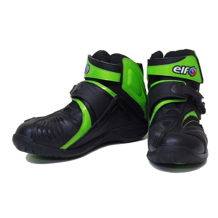 エルフ バイクシューズ シンテーゼ14 防水透湿 カワサキライムグリーン 26.5cm