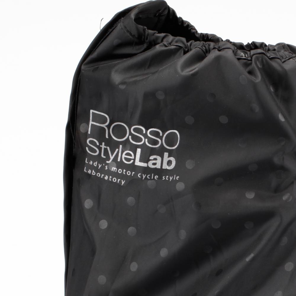 ロッソスタイルラボ バイク用レインブーツカバー ドット ロッソスタイルラボ レディース ブラック L(23.0-25.5) ROR-306 レディース 防水 透湿