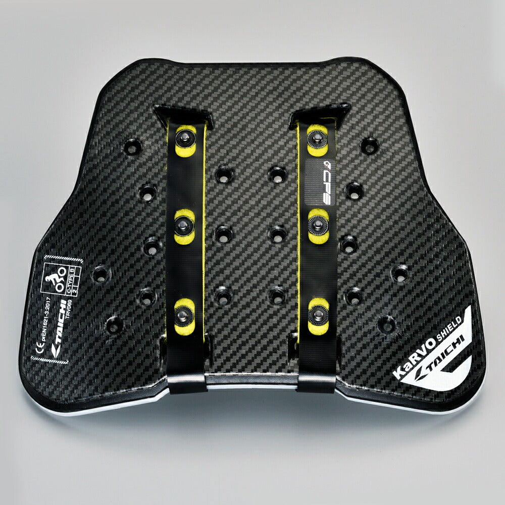 メンズ TRV069 CROSSLAYチェストプロテクターRSタイチ ボタンタイプ 表層強化型 CE規格LEVEL2 軽量