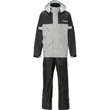 ゴールドウイン Gベクター3 コンパクトレインスーツ ブラック×ライトグレー(KL) WLサイズ GSM22902